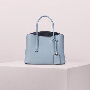 NWT Kate Spade Medium Margaux Blue Satchel